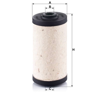Filtru combustibil - MANN-FILTER [BFU 707]