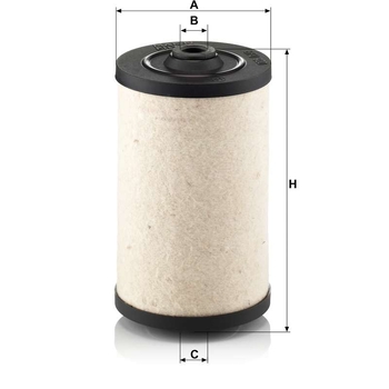 Filtru combustibil - MANN-FILTER [BFU 900 X]