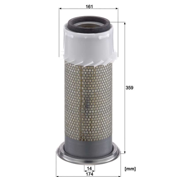 Filtru aer - MANN-FILTER [C 14 020 x]