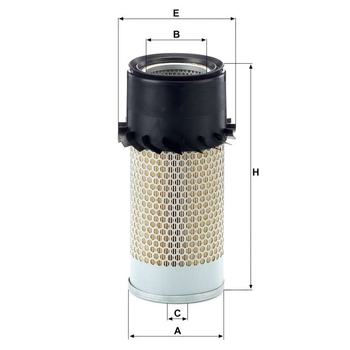 Filtru aer - primar - MANN-FILTER [C 14 179/1]