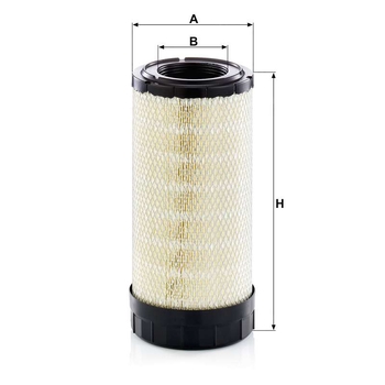 Filtru aer - primar - MANN-FILTER [C 16 015]