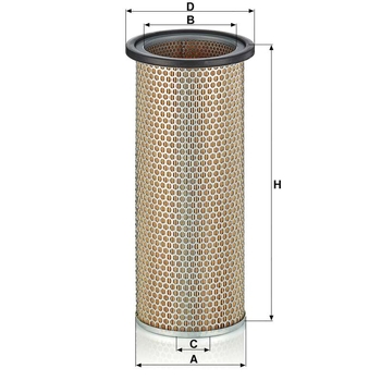 Filtru aer - secundar - MANN-FILTER [C 17 149]