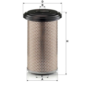 Filtru aer - MANN-FILTER [C 20 325]