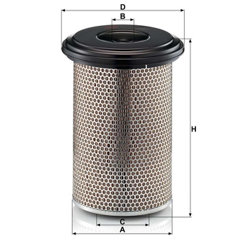 Filtru aer - MANN-FILTER [C 23 440]