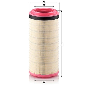 Filtru aer - MANN-FILTER [C 25 1020]