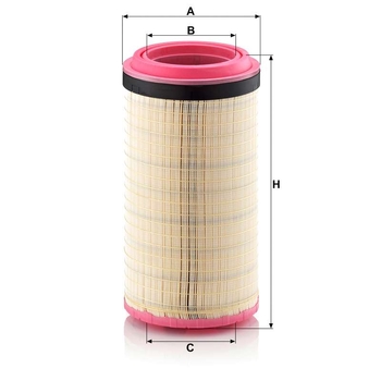 Filtru aer - MANN-FILTER [C 25 900]
