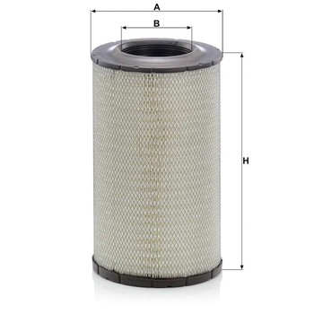 Filtru aer - MANN-FILTER [C 25 995]