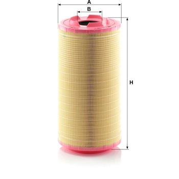 Filtru aer - MANN-FILTER [C 27 1320/3]