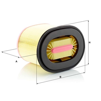 Filtru aer - MANN-FILTER [C 27 380]