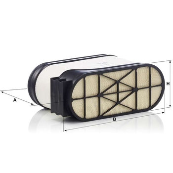 Filtru aer primar - MANN-FILTER [C 31 015]