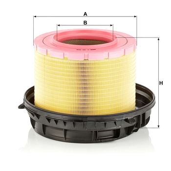 Filtru aer - MANN-FILTER [C 40 006]