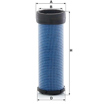Filtru aer - secundar - MANN-FILTER [CF 10 006]