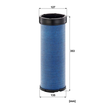 Filtru aer secundar - MANN-FILTER [CF 1414]