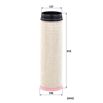 Filtru aer secundar - MANN-FILTER [CF 1480]