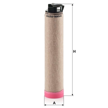 Filtru aer secundar - MANN-FILTER [CF 200]