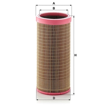 Filtru aer secundar - MANN-FILTER [CF 23 430/2]