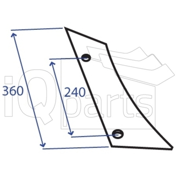 Piept cormana dr  - iQ parts [CG100045]