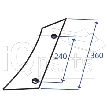 Piept cormana stg  - iQ parts [CG100046]