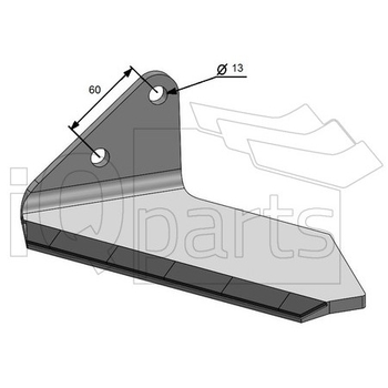 Cutit aripa stg lat 195mm diamant  - iQ parts [CH000015D]