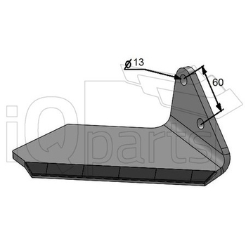 Cutit aripa dr lat 195mm diamant  - iQ parts [CH000016D]