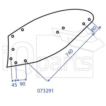 Cormana - stanga, 14 - iQ parts [CK000079]