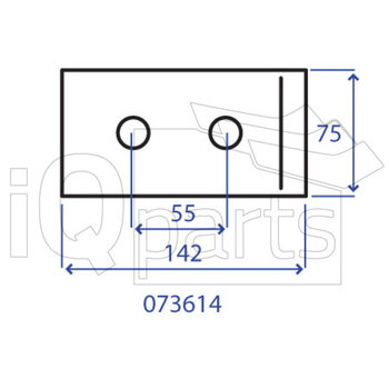 Protectie plaz stg/dr  - iQ parts [CK000099]