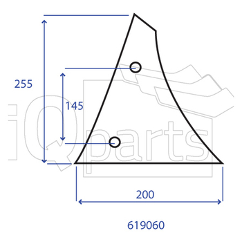 Piept cormana dr  - iQ parts [CK300053]