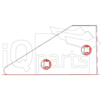 Plaz - fata, dreapta - plug Maschio - iQ parts [CM300013]