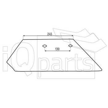Brazdar stg 16 - iQ parts [CP200054]