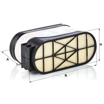 Filtru aer - MANN-FILTER [CP 33 280]