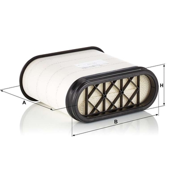 Filtru aer - MANN-FILTER [CP 33 530]