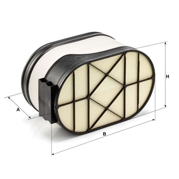 Filtru aer primar - MANN-FILTER [CP 34 360]