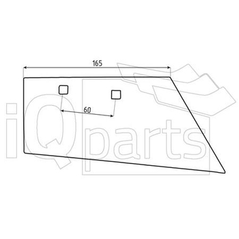 Brazdar antetrupita stg SDG 181L  - iQ parts [CR000082]