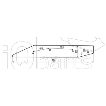 Plaz stg/dr WP-292 O  - iQ parts [CR000090]