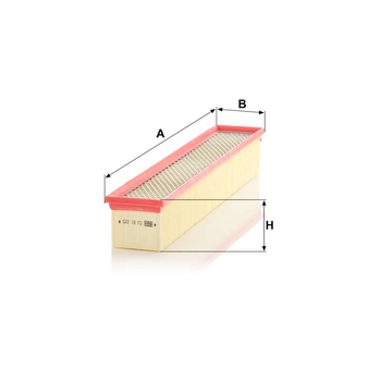 Filtru aer cabina - MANN-FILTER [CU 61 225]