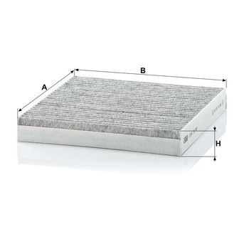 Filtru cabina - MANN-FILTER [CUK 2149]