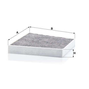 Filtru cabina cu carbune activ - MANN-FILTER [CUK 3172]