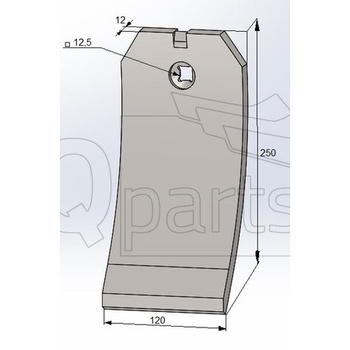 Dalta 120x12  - iQ parts [CV300008]
