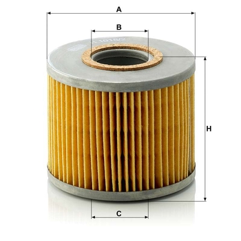 Filtru ulei - MANN-FILTER [H 1018/2 n]