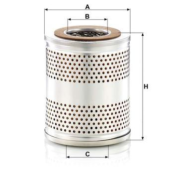 Filtru hidraulic - MANN-FILTER [H 1263/1 x]