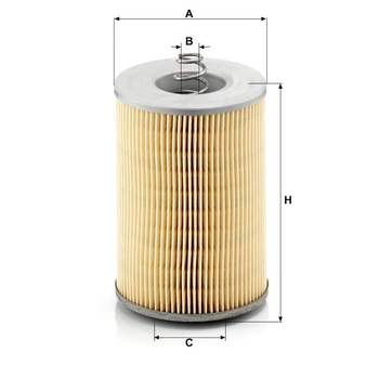 Filtru ulei motor - MANN-FILTER [H 1275]