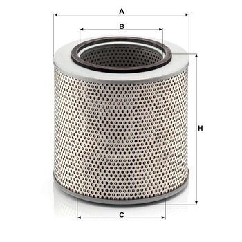 Filtru ulei - MANN-FILTER [H 20 211]