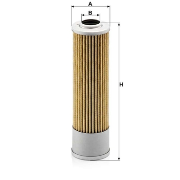 Filtru hidraulic - MANN-FILTER [H 614/3]