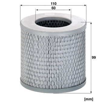 Filtru ulei hidraulic - MANN-FILTER [HD 11 007]