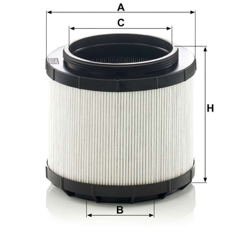 Filtru hidraulic - MANN-FILTER [HD 15 003]