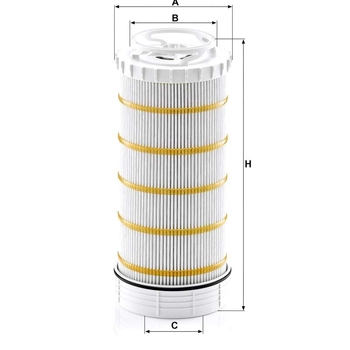 Filtru hidraulic - MANN-FILTER [HD 15 007 x]