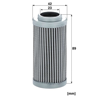 Filtru hidraulic - MANN-FILTER [HD 5007]