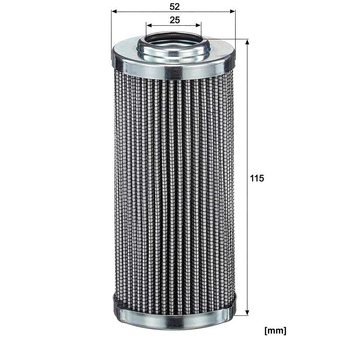 Filtru hidraulic - MANN-FILTER [HD 509]