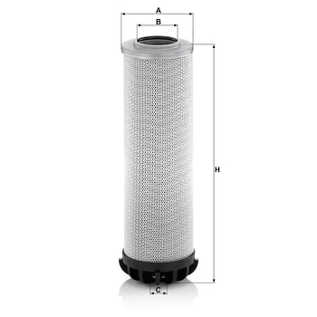 Filtru hidraulic - MANN-FILTER [HD 7010 x]