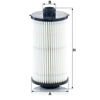 Filtru ulei - MANN-FILTER [HU 12 008 x]